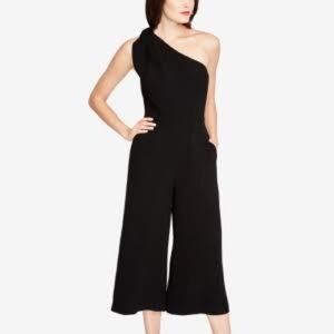 RACHEL Rachel Roy Tie-Trim Wide-Leg Jumpsuit